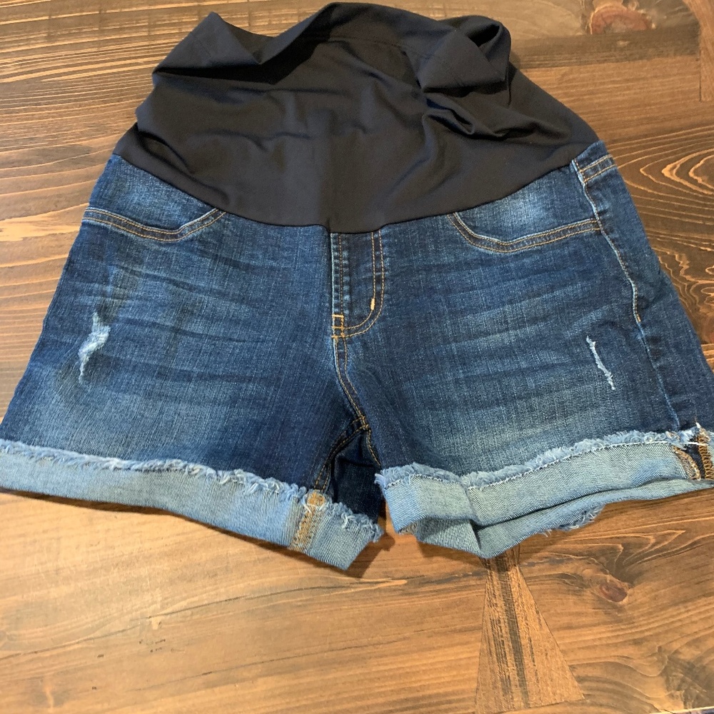JustBlack Maternity Jean Shorts